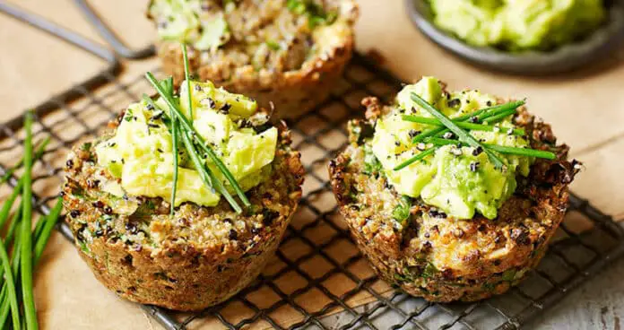 Muffins au Quinoa et Chou frisé sans thermomix