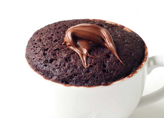 Mug Cake Brownie au Nutella au thermomix