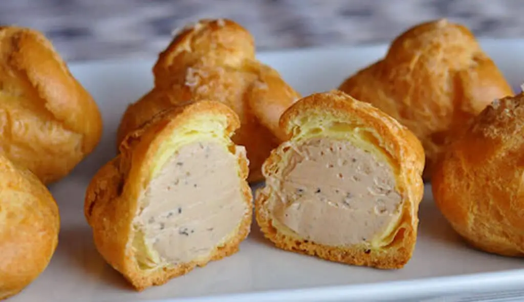 Petits choux à la Mousse de foie gras au thermomix