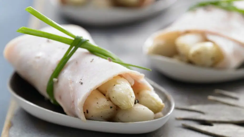 Rouleaux de dinde aux asperges Léger