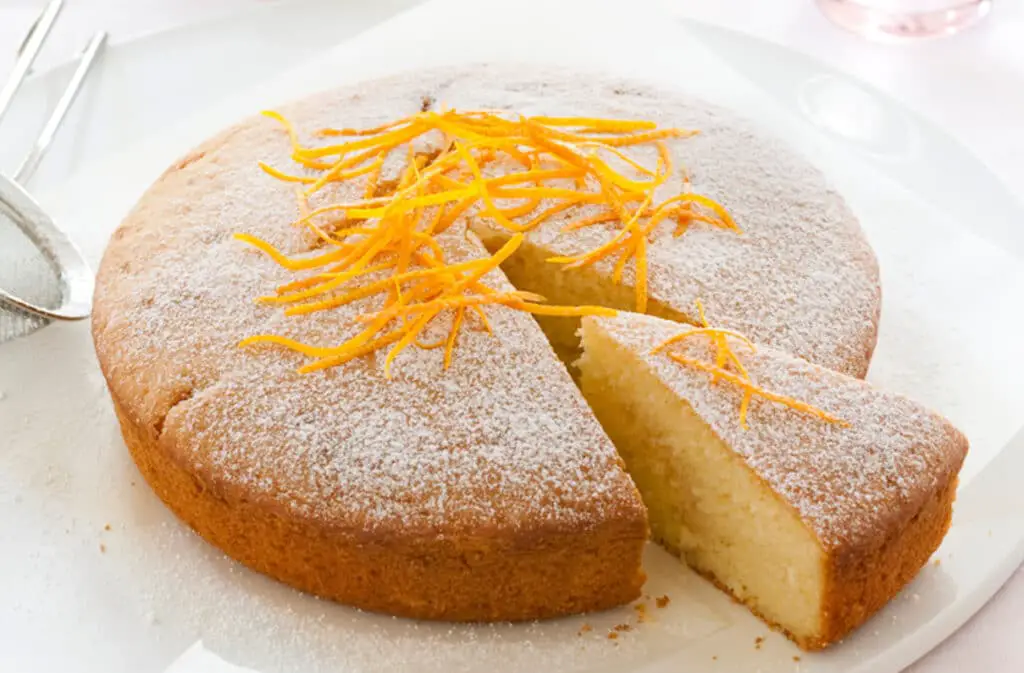 Sponge cake Orange Yaourt au thermomix