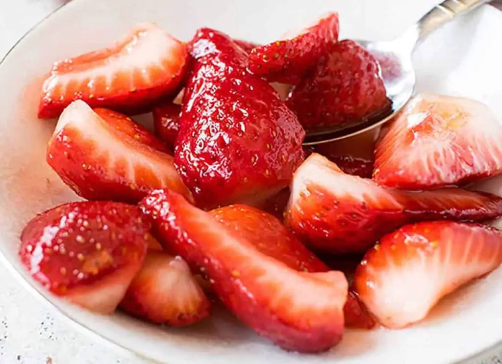 Délicieuse Fraises au Citron Léger