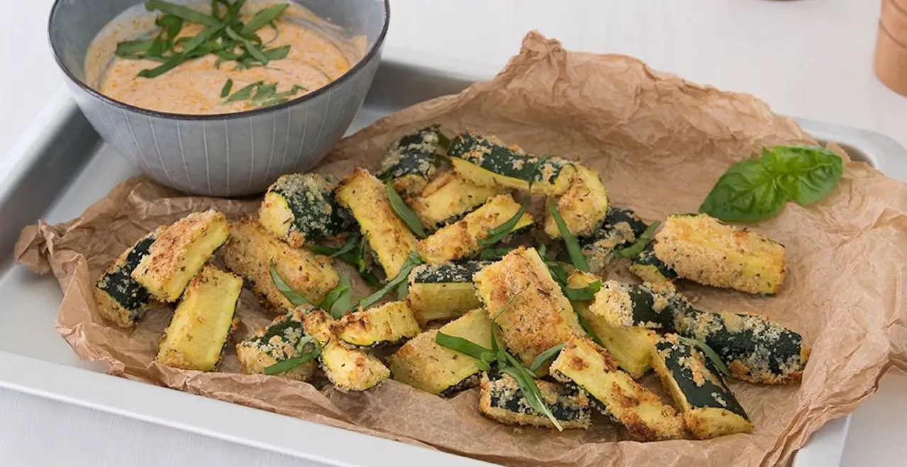 Frites de courgettes Légères