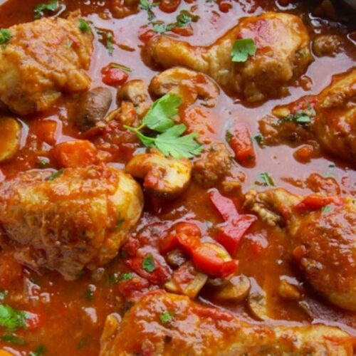 Poulet Cacciatore au thermomix