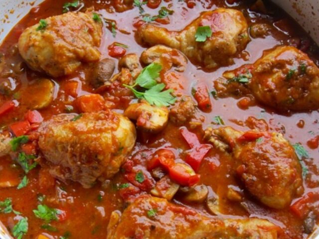 Poulet Cacciatore au Thermomix : un bon plat italien classique