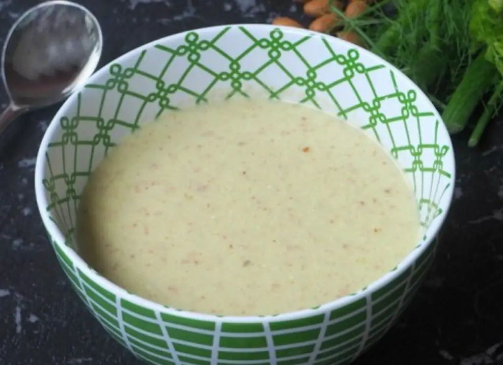 Soupe de Fenouil et Amandes au thermomix