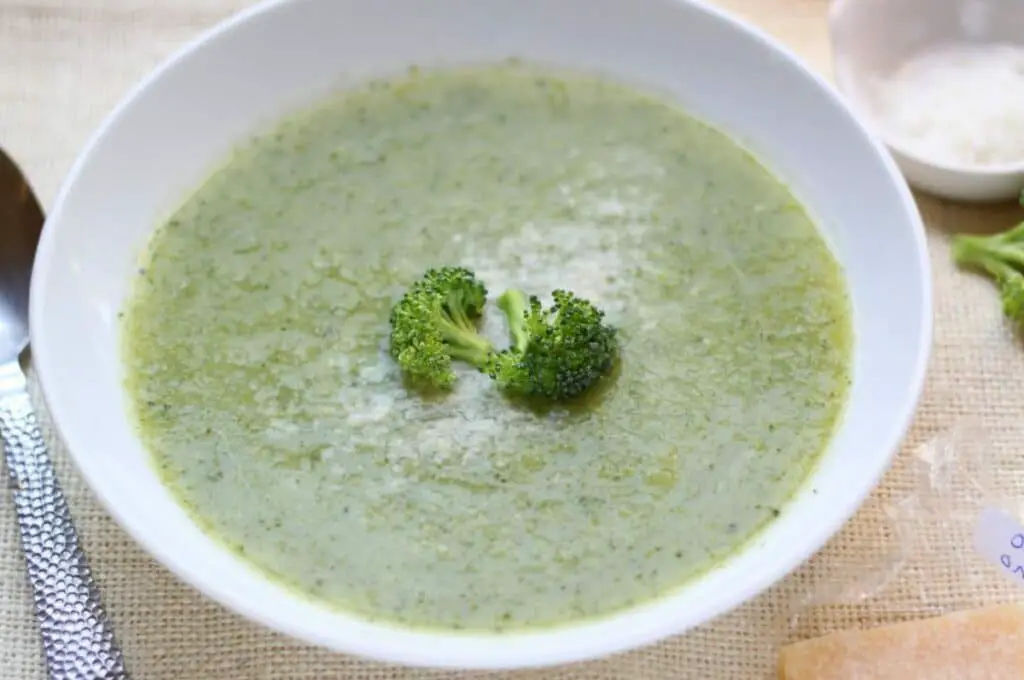 Velouté de Chou vert et Brocoli au thermomix
