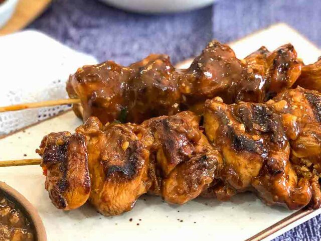 Yakitoris de Poulet au Thermomix