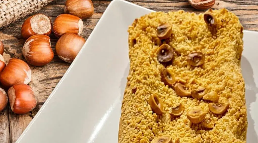 Cake crousti-fondant aux noisettes au thermomix