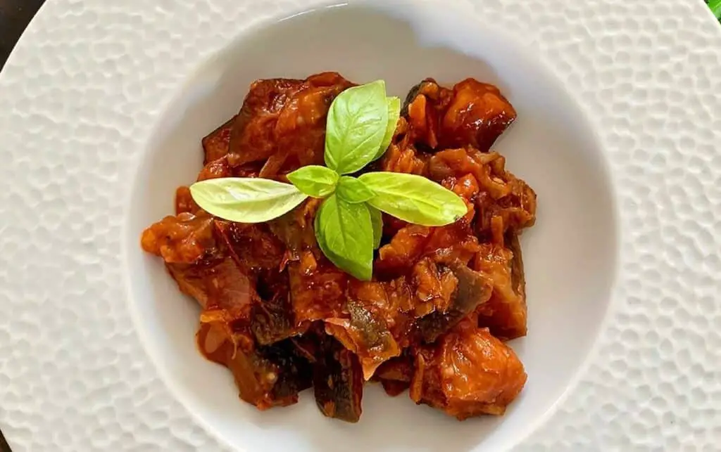 Caponata Sicilienne au thermomix