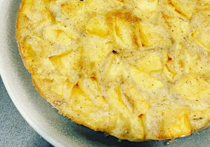 Clafoutis aux pommes et à la cannelle au Thermomix