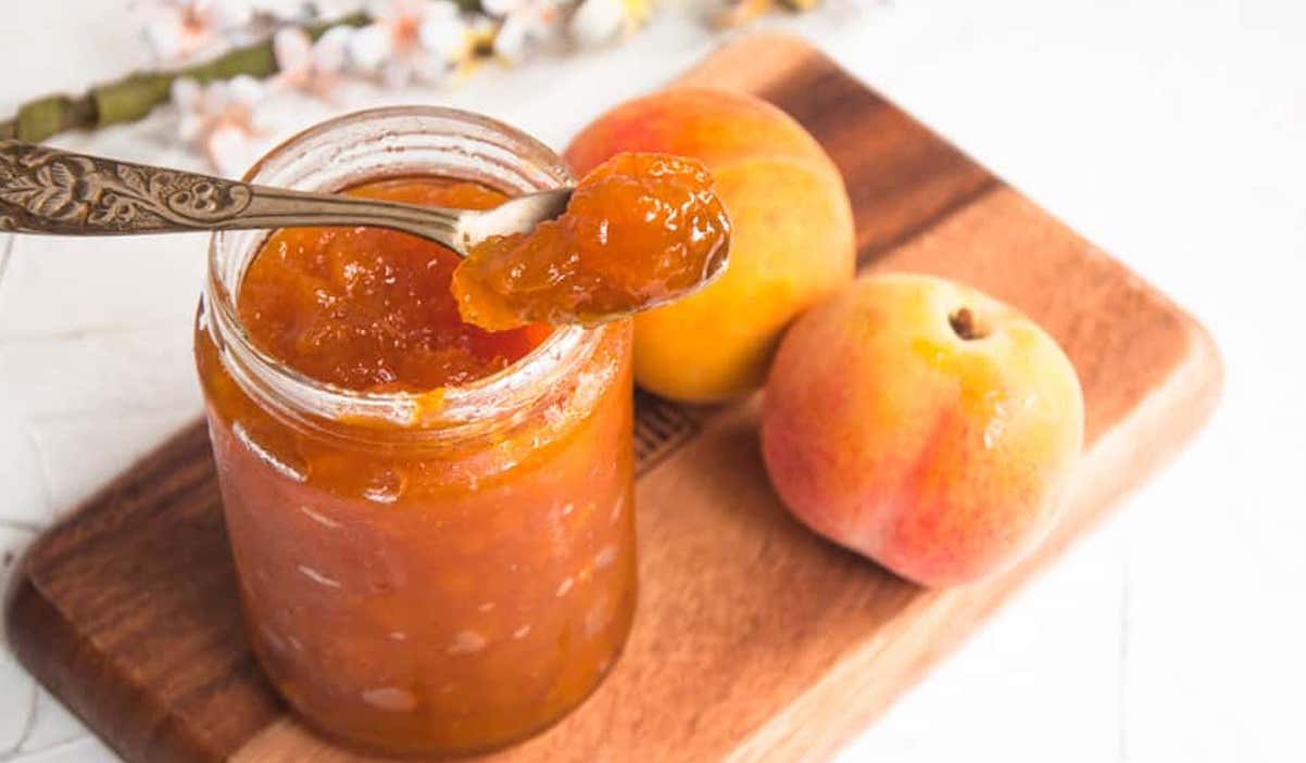 Confiture de Pêches Sans Sucre Légère