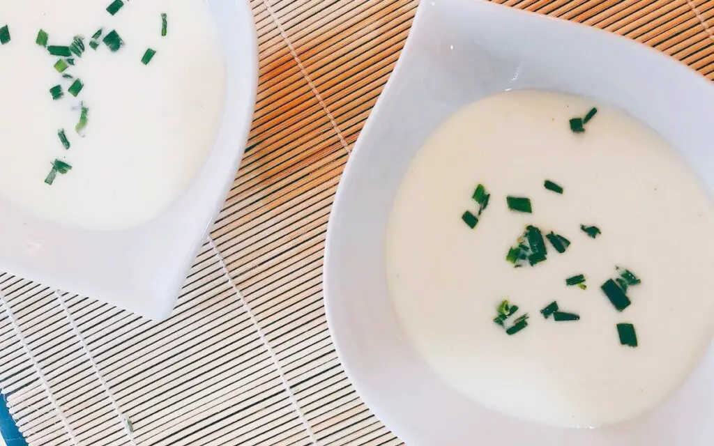 Crème de céleri et menthe au Thermomix