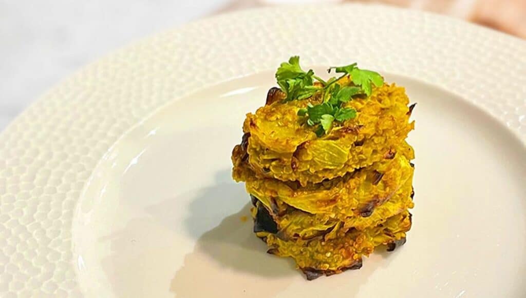 Croquettes de quinoa aux poireaux au thermomix