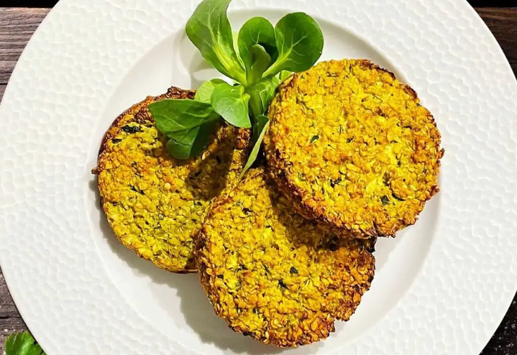 Galettes aux légumes râpés et au son d’avoine au thermomix