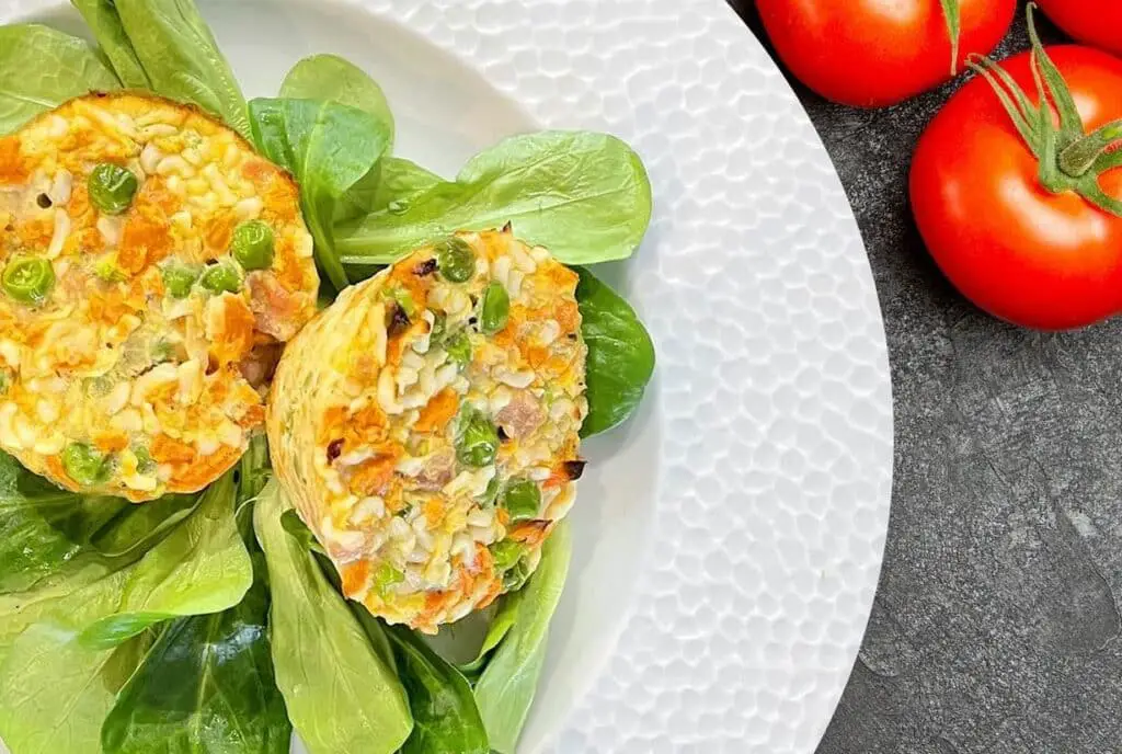 Gâteau de riz aux petits légumes au Thermomix