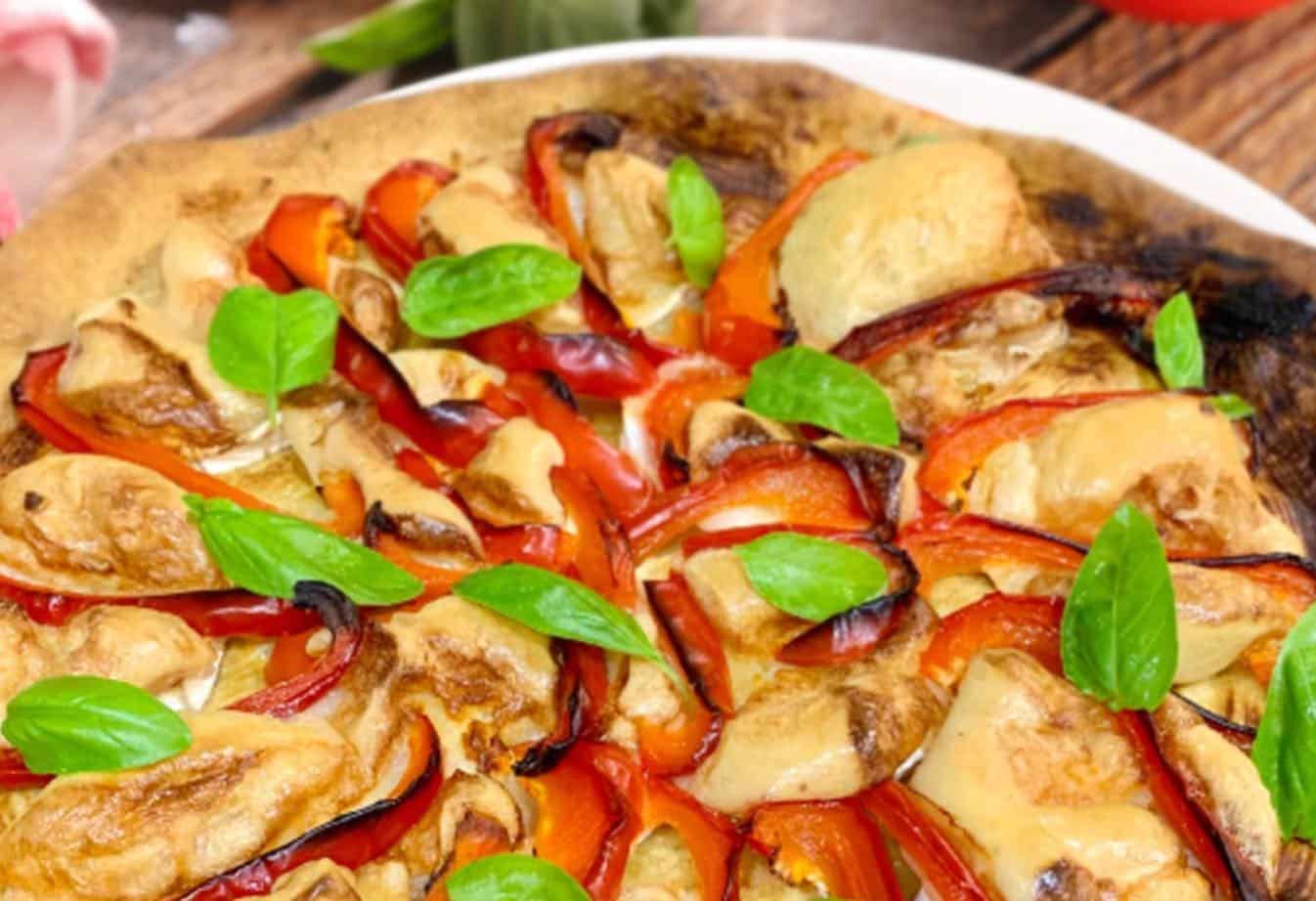 Tarte poivron-chèvre au Thermomix