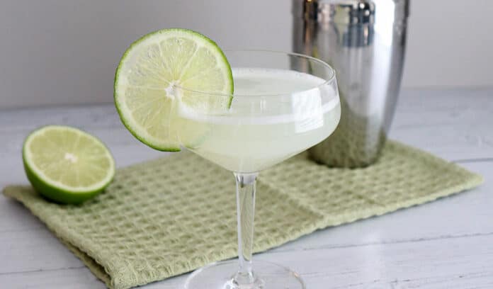 Cocktail Rhum citron Léger