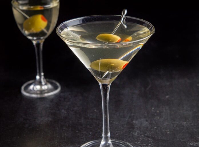 Cocktail Vodka martini Léger