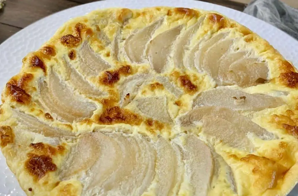 Flan aux poires au Thermomix