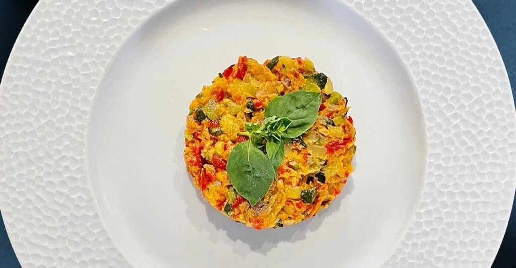 Galettes aux légumes du soleil au Thermomix