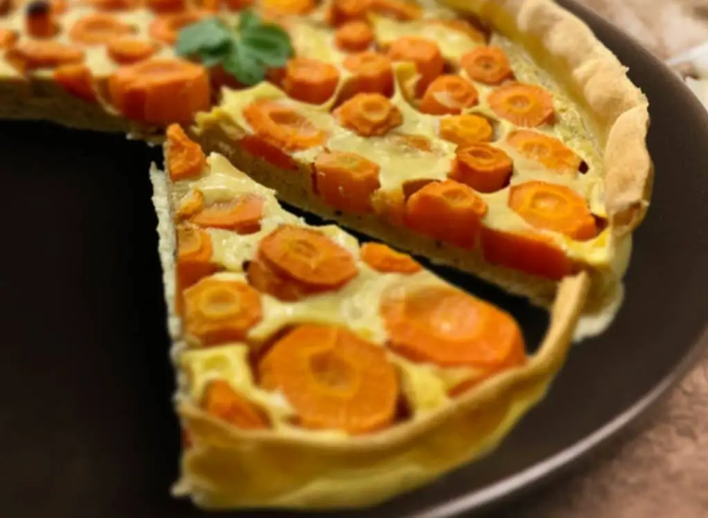 Quiche de carotte au thon au Thermomix