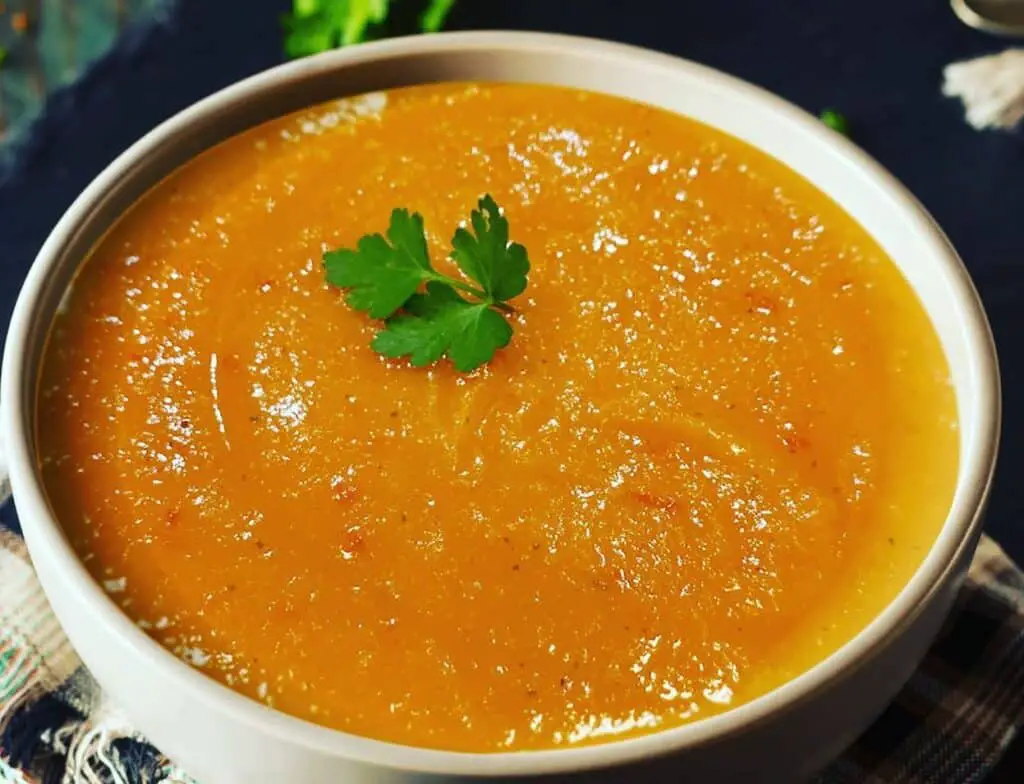 Soupe Butternut et poivrons au Thermomix