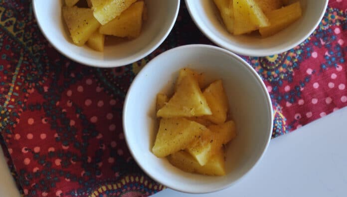 Ananas au whisky au Thermomix