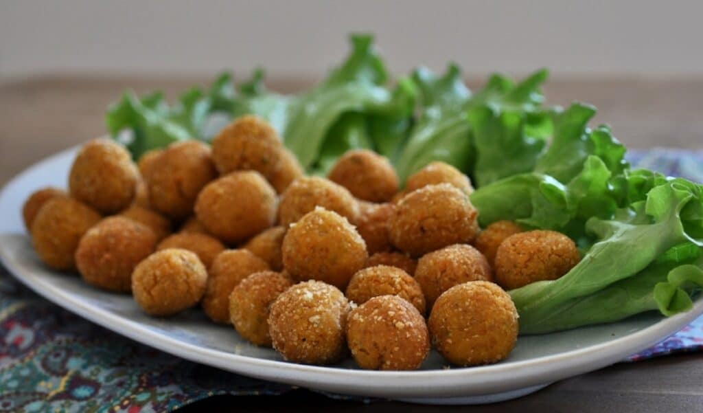 Boulettes de pois chiches et carottes au Thermomix
