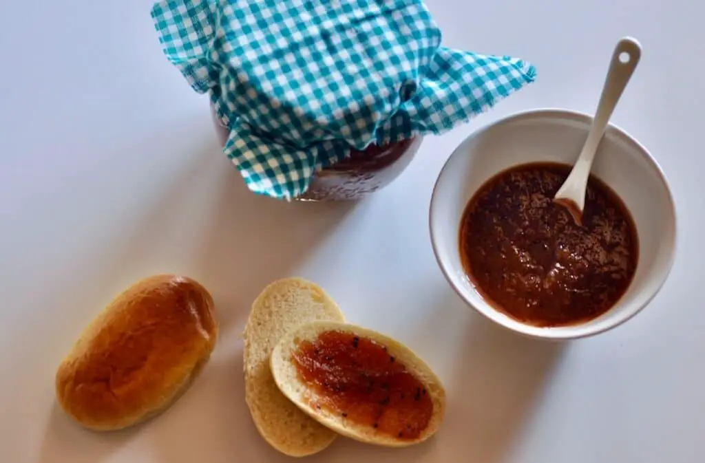 Confiture de kiwi fraise et pomme au Thermomix