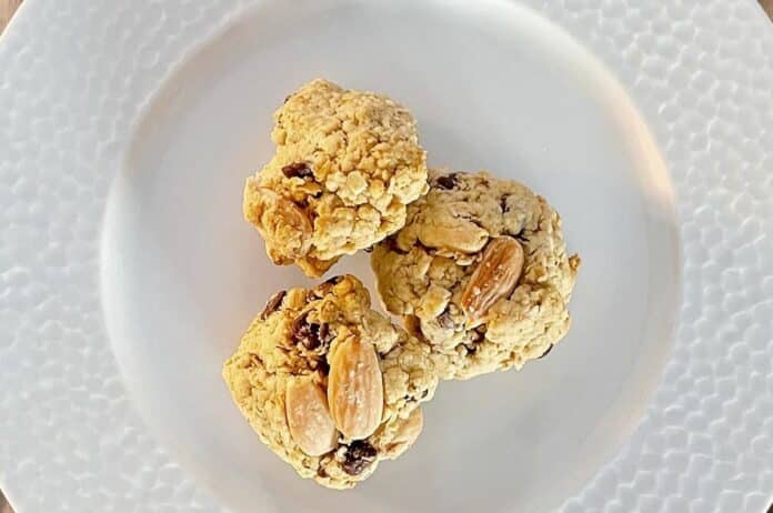 Cookies amande et chocolat vegan au Thermomix