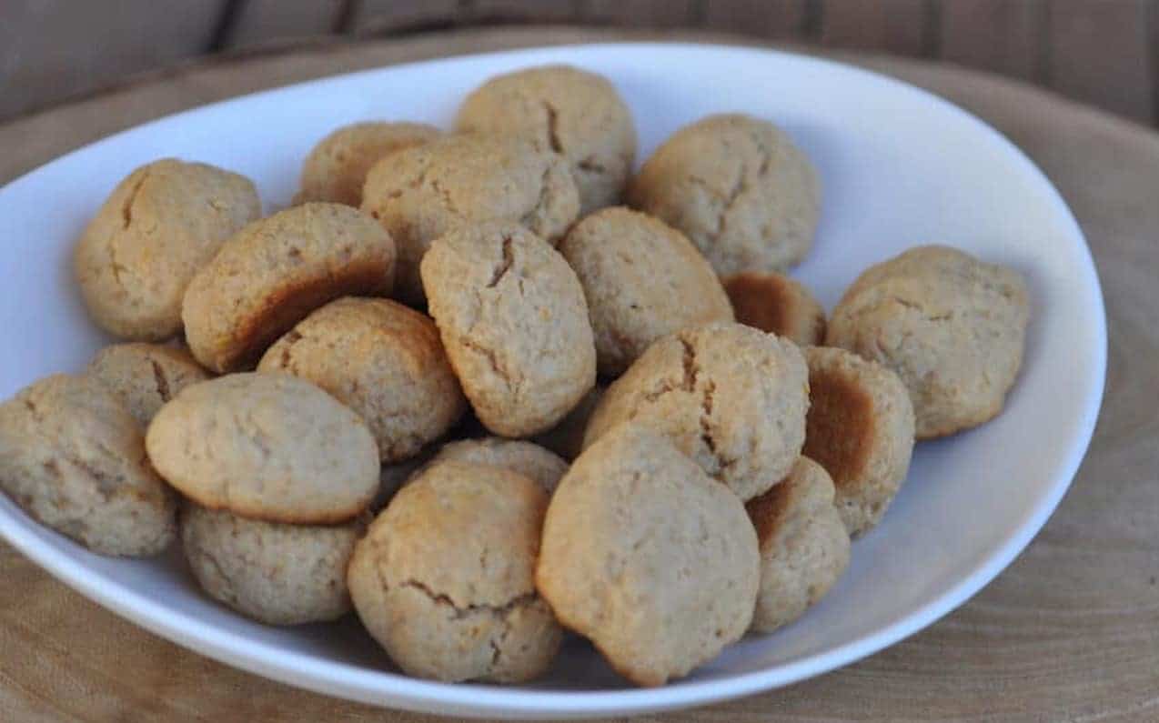 Craquelins aux noix salées au Thermomix