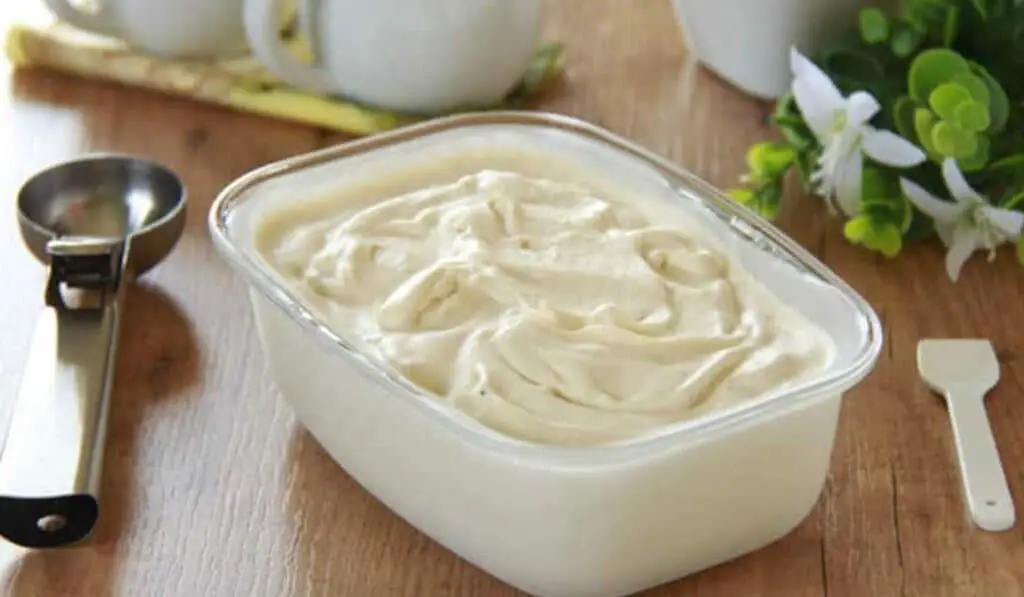 Glace à la vanille sans lactose au Thermomix