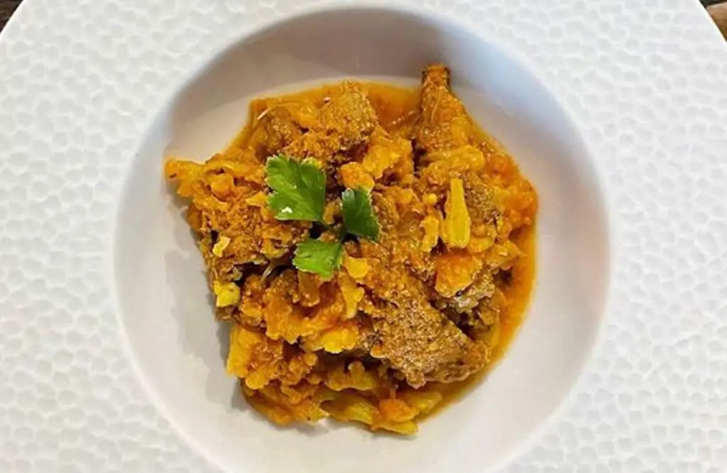 Tajine de boeuf au chou-fleur au Thermomix