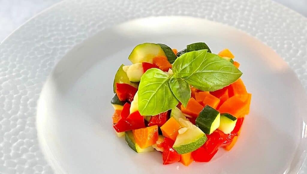 Tartare de légumes au Thermomix