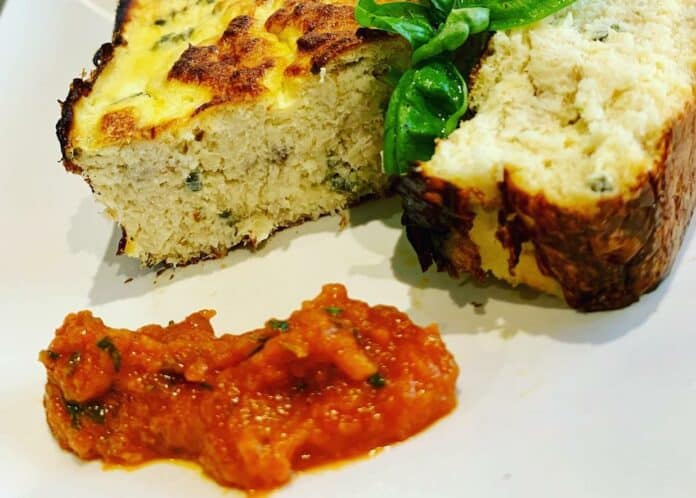 Terrine de poisson légère sauce tomate au basilic au Thermomix