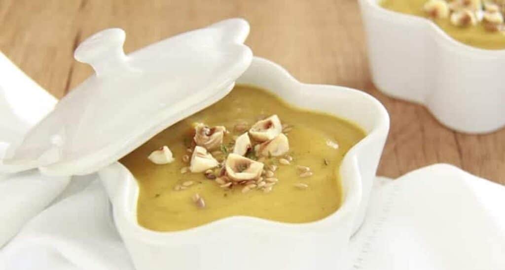 Crème de patate douce rôtie au Thermomix