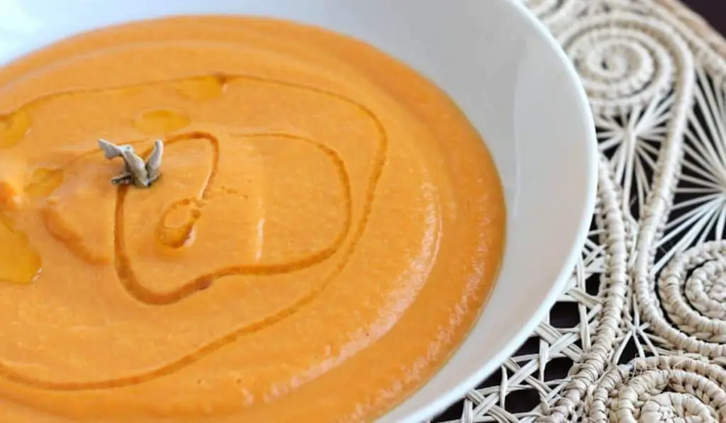 Crème de potiron au brie au Thermomix