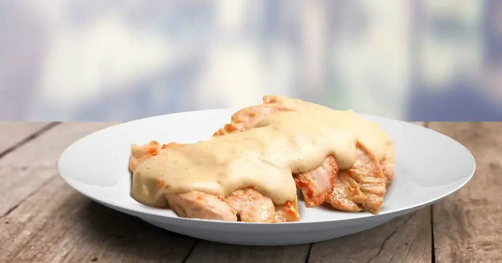 Lanières de poulet avec sauce au fromage au Thermomix