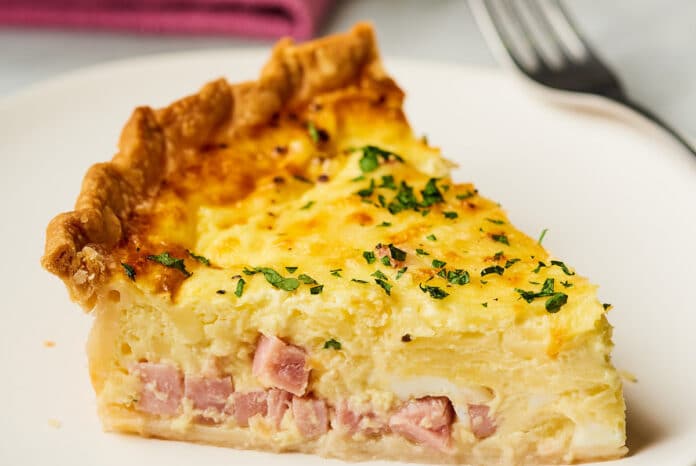 Quiche au Jambon et Raclette au Thermomix