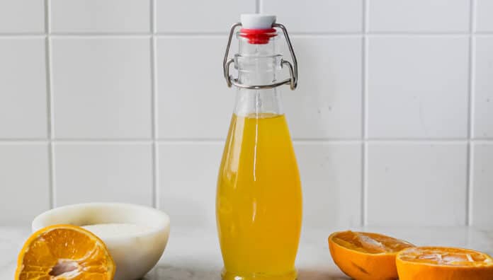 Sirop d'orange au Thermomix