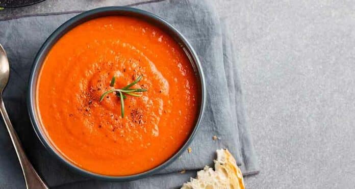 Soupe de Potiron et Tomate au Thermomix