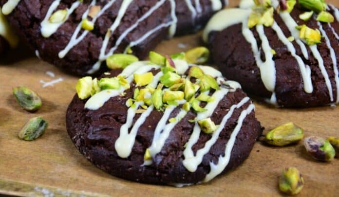 Biscuits brownie à la pistache au Thermomix