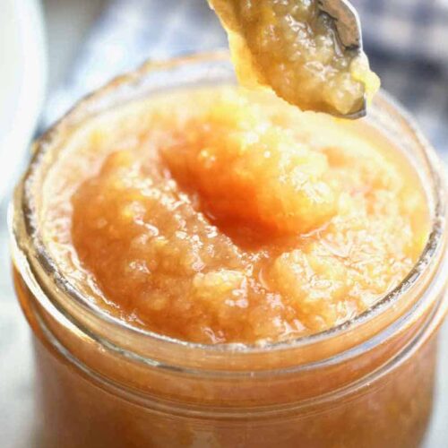Confiture de poire et coing au Thermomix