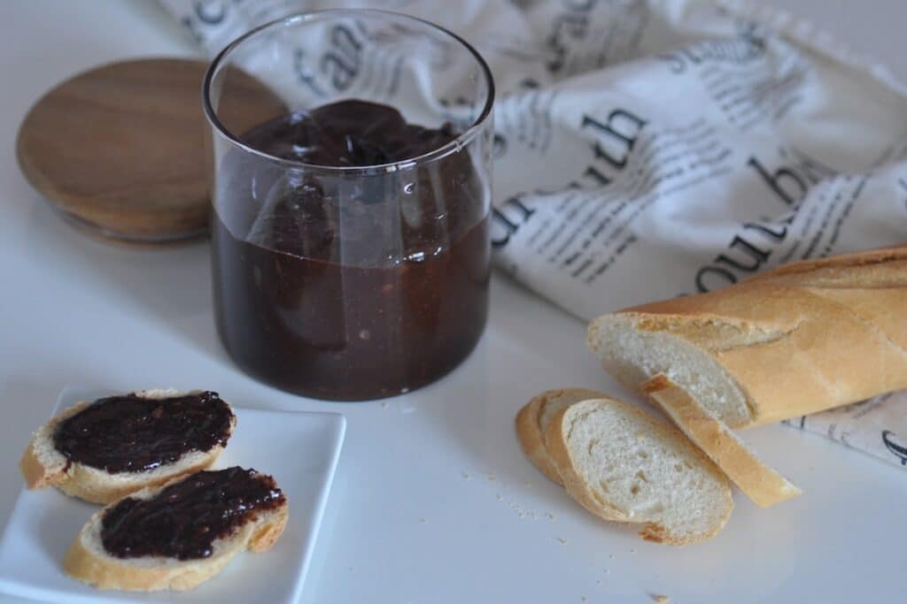 Crème au chocolat et aux amande au Thermomix
