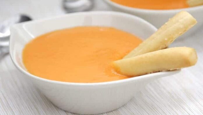 Gaspacho aux carottes au Thermomix