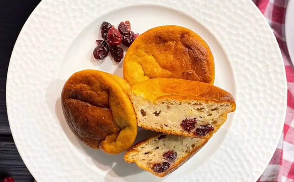 Muffins à la banane et aux canneberges au Thermomix