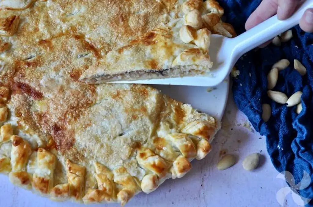 Pâte feuilletée aux pommes et au chocolat au Thermomix