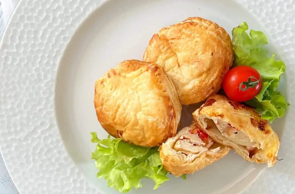 Chausson ricotta poulet et coriandre au Thermomix