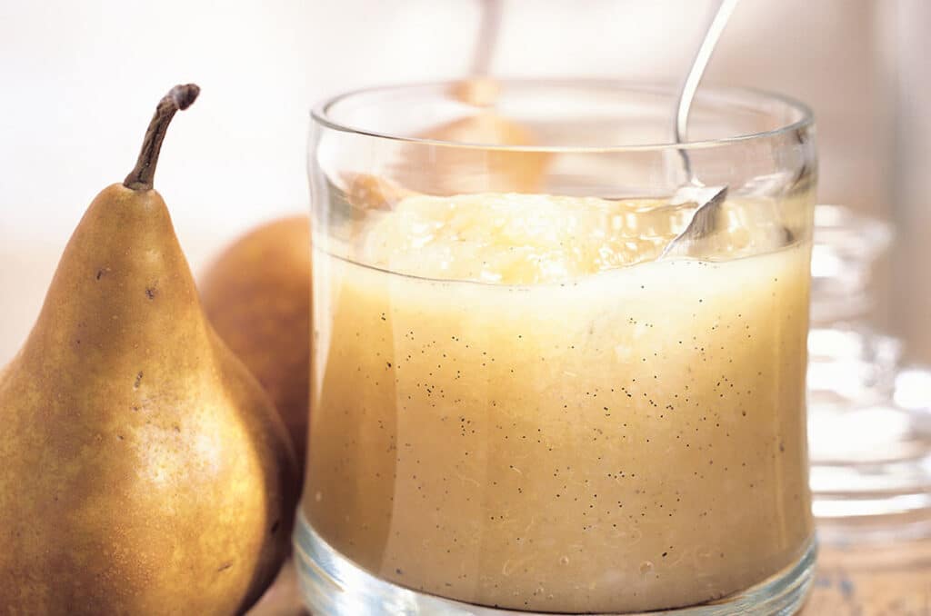 Compote de poire à la vanille au Thermomix